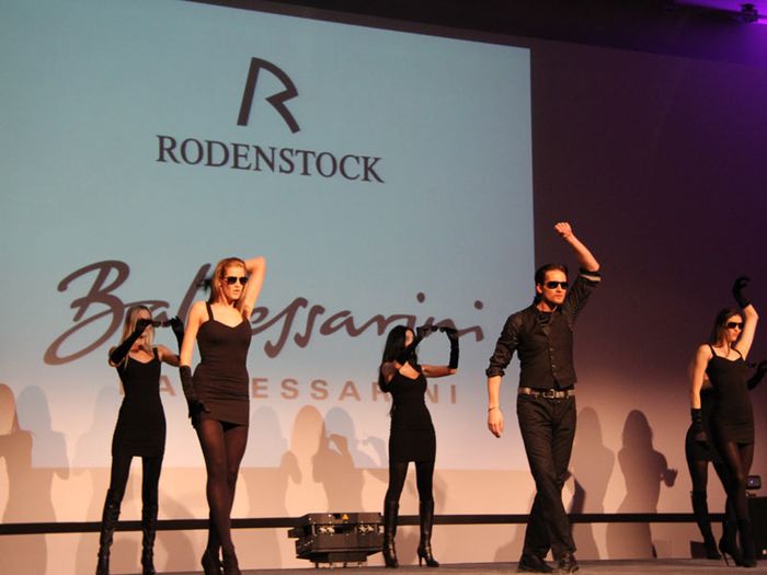 Modenschau Rodenstock und Baldessarini